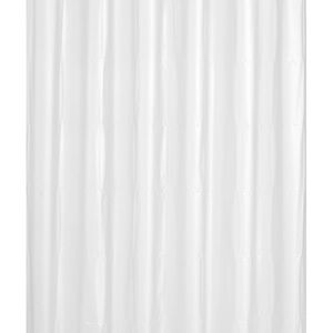 Elegant White Shower Curtain